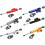 Motorcycle Steering Stabilize Damper Bracket Mount (Red) Red Motorcycle Steering Damper Bracket For Stabilizer Mount 5