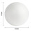 Foam Balls for Crafts, Solid Polystyrene Spheres for DIY Projects, Customizable Smooth Design Fillable Craft Sphere with Equator and Pole Markings, Id 4