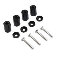 Alloy Hood Duct Spacer Riser Kits for All Turbo Engine Blacks
