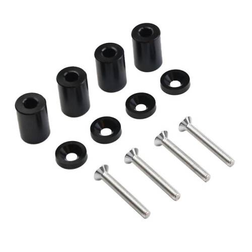Alloy Hood Duct Spacer Riser Kits for All Turbo Engine Blacks