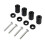 Alloy Hood Duct Spacer Riser Kits for All Turbo Engine Blacks 2