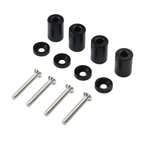 Alloy Hood Duct Spacer Riser Kits for All Turbo Engine Blacks 1