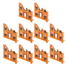 10Pcs 9.5 Cm Broken Ruins Model For Sand Table Miniature Brick Walls