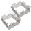 2 Set Bouwstenen Oorlogsscene - Mini Omheining Voor Micro Landschap 10