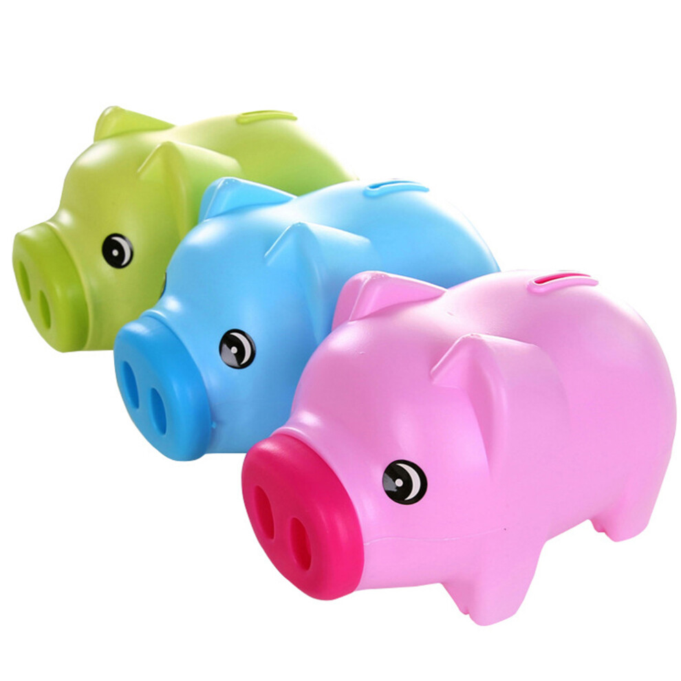 3 Sztuki Plastikowe Skarbonki ŚWinka Morska, Mieszane Kolory Dla Dzieci-image