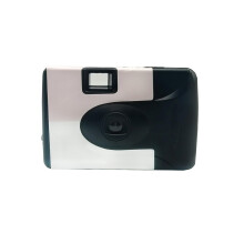 Retro Disposables Film Camera 1.378Inch For Children For Beginners And Photographers F/8 Lens 17 Exposures