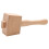 Tablecloth Handler Solid Wood Hammer For Installing Wood Pieces Manual Carver Tool With Comfortable Handle 1