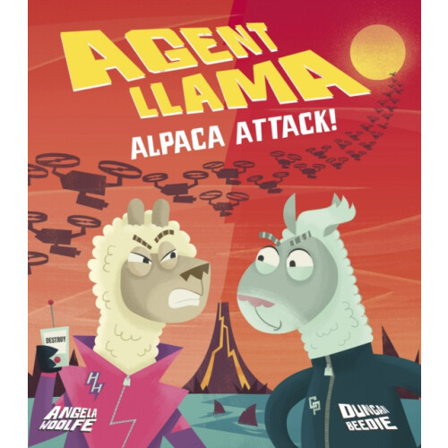 Agent Llama Alpaca Attack by Angela Woolfe Hardcover Book