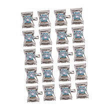 10Pcs Candy Shape Waist Tighteners Buckles Metal Waistband