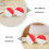 40Pcs Empty Round Capsules Fillable Plastic Balls For Egg Vending 8