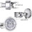 Shower Head Holder, Removable Design Suction Cup Bracket, Adjustable to Any Angle, Vacuum Adsorption for Smooth Surfaces, ABS Plastic Material, Heavy 2