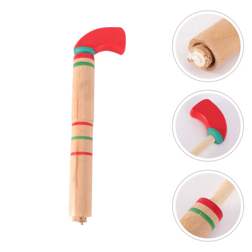 1Pc Creative Kids Pull Along Wood Toy For Early Learning 2