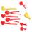 5Pcs Plastic Clips For Outdoor 10