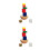 2Pcs Wooden Hemisphere Balancing Game Stackable Building Blocks Set 8