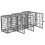 3pcs miniature cage model toy for storage and decor 1
