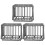 3pcs miniature cage model toy for storage and decor 6