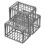 3pcs miniature cage model toy for storage and decor 3