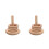 2 Sets Ring Toss Game With Wooden Rings And Pole Base 6
