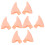 8Paia Orecchie Beige in Lattice Per Masquerade E Cosplay 1