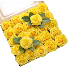 Trandafiri artificiali, 25 buc. textură realistă, decorațiune versatilă pentru casă, buchete de mireasă cu aspect real, flori artificiale,