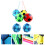 6 Palline Gonfiabili Per Bambini Con Elastica 7