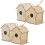 4 Casette In Legno Non Verniciate Per Bambini E Lavoretti 5
