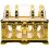 Plastic Hollow Storage Box Clear Vintage Style Treasure 1