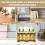 Plastic Hollow Storage Box Clear Vintage Style Treasure 10