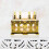 Plastic Hollow Storage Box Clear Vintage Style Treasure 6