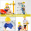 9Pcs Kids Construction Worker Toy Party Hat 7