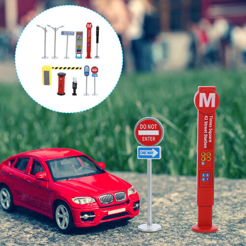 Set Stradali In Miniatura Per Tavolo Sabbia 2