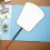 3Pcs Plain White Handheld Fans For Diy Chinese Paddle Wedding 6
