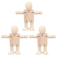 9Pz Legno Khaki Giocattoli Educativi Per Bambini