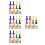 512 Pcs Small Plastic Chess Pawns For Board Games Multicolor Markers 6