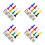 512 Pcs Small Plastic Chess Pawns For Board Games Multicolor Markers 5