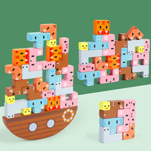 Set In Legno Impilabili Per Bambini 1