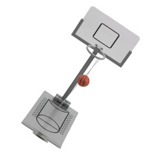 mini macchina da pallacanestro da tavolo cestino