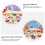 2 Set Puzzle Bambini Con Frutta Educativo 11