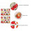 2 Set Puzzle Bambini Con Frutta Educativo 10