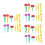 6 Set Giocattoli Educativi Bambini Con E Colorati 5