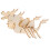 3 Set Intagli Legno Non Finiti 3D Bambini 10