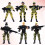 6Pcs Special Forces Model Toys For Interactive Parent-Child Battle 8
