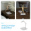 4Pcs Action Figure Stand For Anime Models Dolls Tabletop Display Rack 7