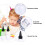 30Pcs 60Ml Transparent Pigment Dispenser Bottle Empty Liquid Container 7