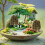 10Pz Miniatura Per Paesaggio, 5