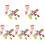5 Puzzle Geometrico Con Perline In Legno Educativo 2