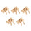 30 Pezzi Domino In Legno Con Base Inglesi 6
