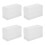 4Pcs Model Car Display Case With Clear Cover For 1:65 Scale Vehicles 9