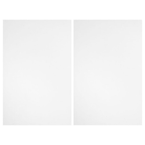 2Pcs Invisibility Shield Lenticular Sheet Transparent Lens Card