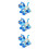 3Pcs Children Removable Screw Building Toy Animal Assembly Cat Pattern 8